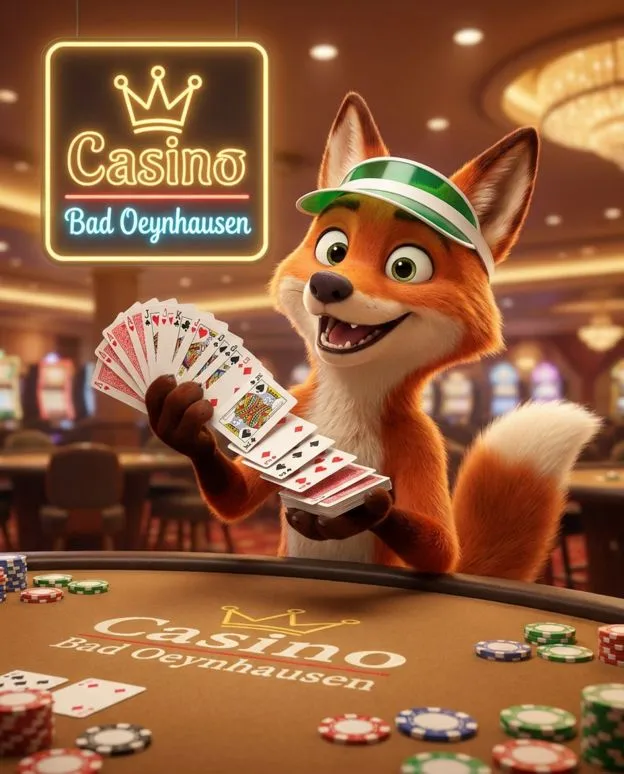Poker spielen und Einsätze verwalten: Casino Bad Oeynhausen